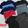 AMR Brand 5 Pcs Combo T-Shirt Mesh Fabric Soft And Comfortable T-Shirt For Men. 