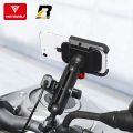 MOTOWOLF Universal Full Metal Motorcycle Phone Holder – Anti-Shake, Anti-Vibration Aluminum Alloy Bike Mount for Smartphones | Robust & Durable Riding Navigation Phone Bracket (Imported). 
