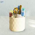 Pencil Pen Holder 360 Degree Rotating Versatile Art Supply Organizer with 5 Compartments for Art.