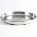 SKB 304 Food grade Stainless Steel Plate- 24 cm | 26 cm |.