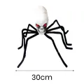 Poseable Spider Prop for Halloween Realistic Halloween Spider Decoration for Haunted House Flexible Spooky Skull Head Spider Ornament Perfect for Festive Season Buy Halloween Skull Head Spider. 