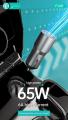 Car charger fast charging 65w super flash. 