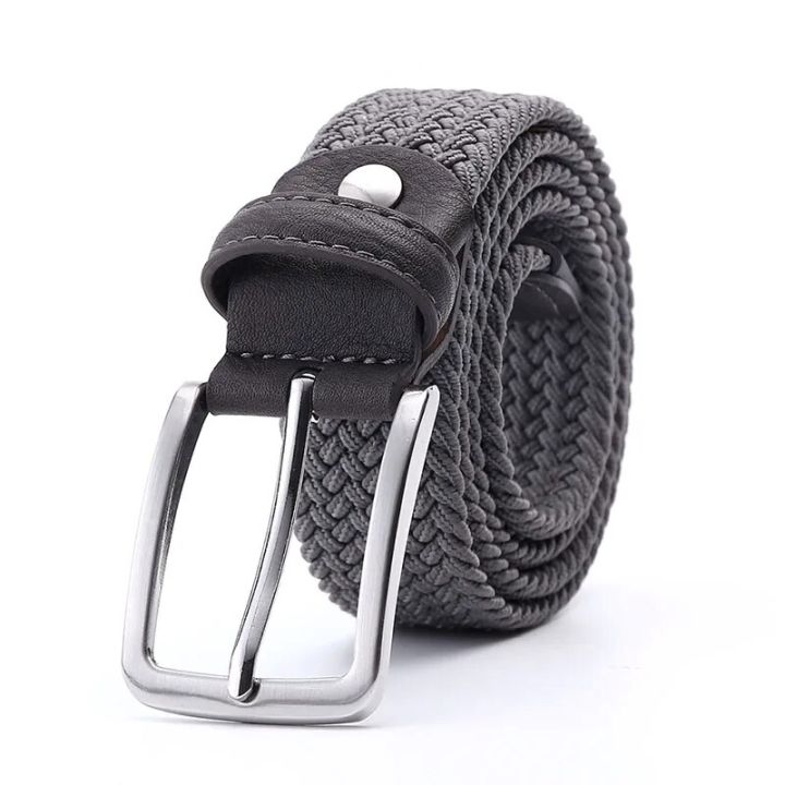 Green%20Longer%20Elastic%20Belts%20For%20Men%20Woven%20Braided%20Fabric%20Comfort%20Stretch%20Casual%20Belts%201-3/8%20Wide%20Hot%20Metal%20Stretch%20160%20cm%20Belt%20-%20Image%206