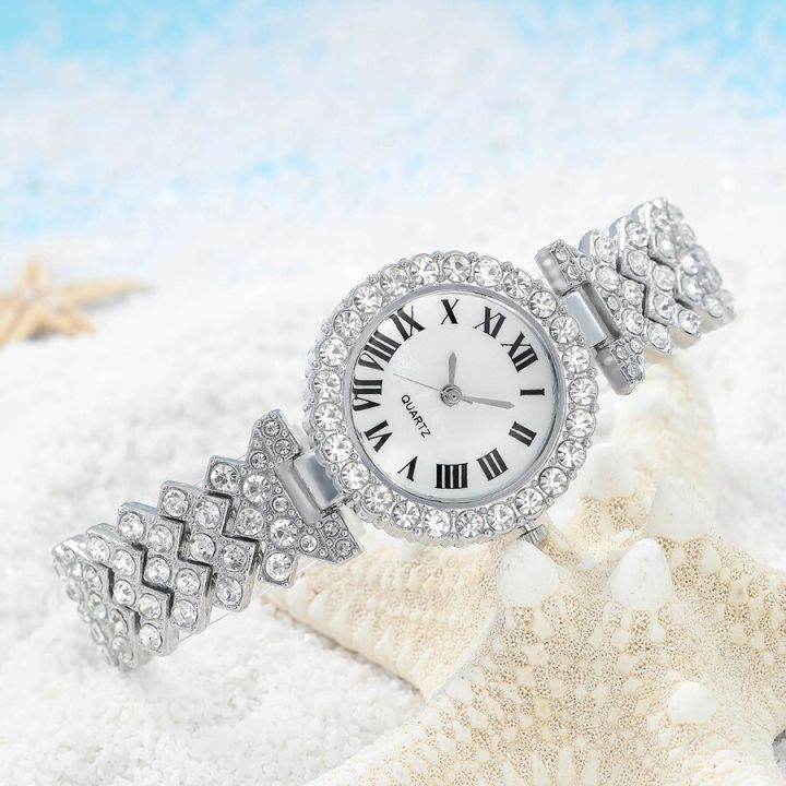 Elegant%20Ladies'%20Watch%20Set%20with%206pc%20Dainty%20Quartz%20Watch%20Heart%20Jewelry%20Set%20Rhinestone%20Double%20Heart%20Necklace%20Bracelet%20Earrings%20Ring%20-%20Image%204