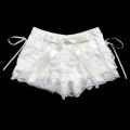 Multilayer Lace Shorts Women Ribbons Flower Ruffles Elastic Waist Cute Cake Shorts Lolita Shorts for Sweet Girls Kawaii Clothes. 