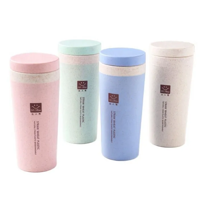 JUNZHEN%20Eco-friendly%20Wheat%20Straw%20Environmental%20Coffee%20Cup%20Insulated%20Leak-proof%20Thermos%20Bottle%20Thermal%20Mug%20Tea%20Water%20Bottle%20Travel%20Mug%20-%20Image%207