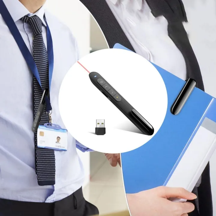%E3%80%90Trending%E3%80%91%20Convenient%20RF%202.4GHz%20Presentation%20Point%20Clicker%20Remote%20Control%20PPT%20Hyperlink%20Pointer%20Volume%20Control%20330FT%20Long%20Control%20Page%20Turning%20Pen%20Computer%20-%20Image%202