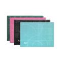GC 11.8"x8.7" Self Healing Cutting Mat, A4 Double-Sided Adhesive Surface Rotary Cutting Mat With Gridded Measurements For Fabric Leather Cutting Quilting Modeling Project. 