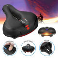 Comfortable Wide Bicycle Seat Cycling Saddle Mountain Bike Sponge Big Cushion Comfortable Bicycle Seat.