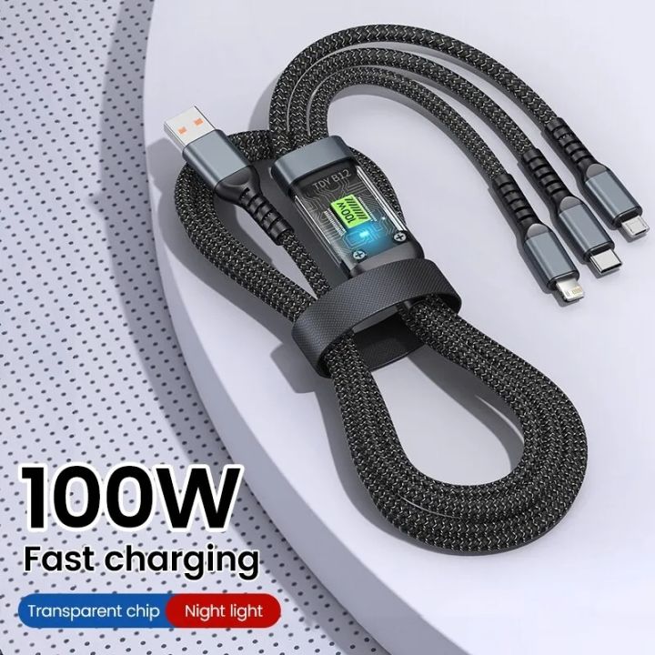 3%20In%201%20100W%20USB%20Type%20C%20Fast%20Charging%20Cable%20For%20iPhone%20Xiaomi%20Poco%20Huawei%20Samsung%20Micro%20USB%20Type%20C%20Multi%20Port%20Charging%20Wire%20-%20Image%203