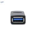 2Pack USB 3.0 Super Speed Type-A Female to Type-A Female Plug Adapter Joiner.