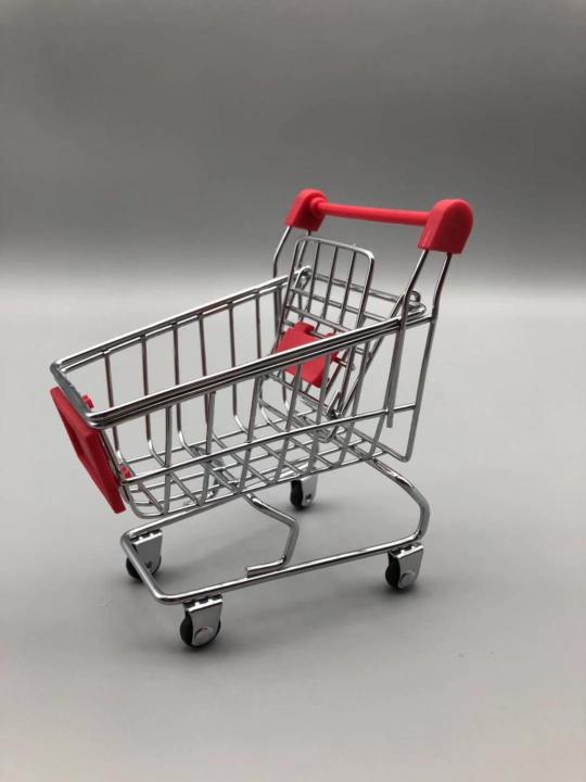 Mini%20Shopping%20Cart%20Trolley%20Supermarket%20Basket%20Toy%20for%20Desktop%20Decoration%20Showpiece%20-%20Image%202