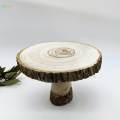 Wooden Cake Stand with Legs Cake Holder for Baking Baby Shower.