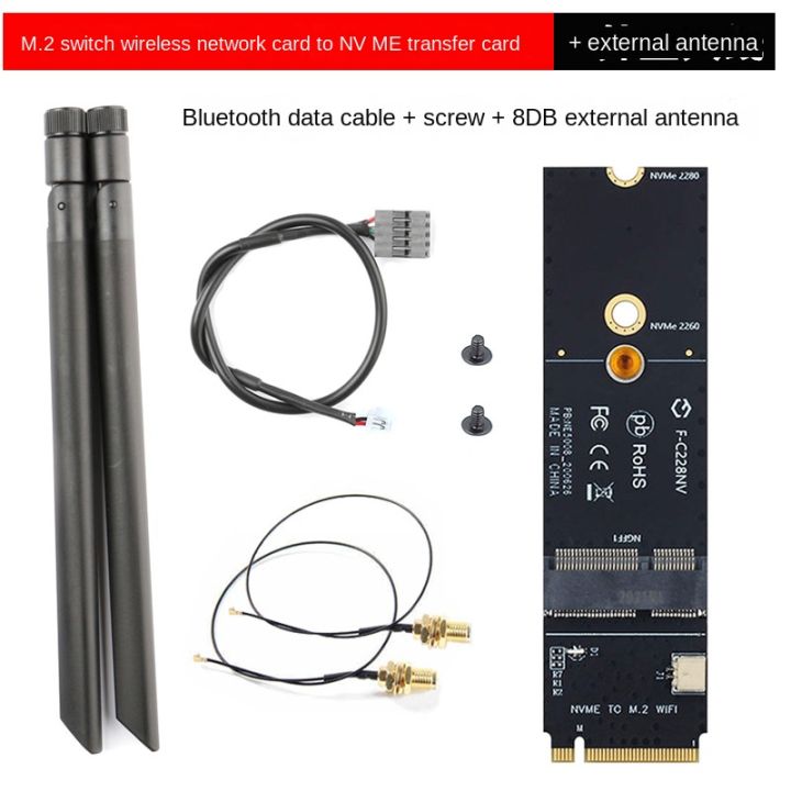 Ngff%20M.2%20Ax200%20Ax210%20Wireless%20Network%20To%20Nvme%20Ssd%20Solid%20State%20Drive%20Interface%20Wifi%20Adapter%20-%20Image%207