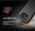 lthmy for Xiaomi Poco X3 NFC Case Carbon Fiber TPU Soft Silicone Back Cover Armor Phone Case Casing.