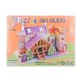 Paper 3D Puzzle Game - Multi Color. 