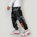 Personality Men Boy Trousers Goku Sweatpants Summer Spring Fitness Joggers High Street Anime Pants Trousers Boys Sweatpants. 