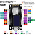 ESP8266 NodeMCU Development Board Type C with 0.96Inch Oled Display. 