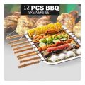 Grill Stick Barbecue Skewer BBQ Stick Needles 12 pcs.