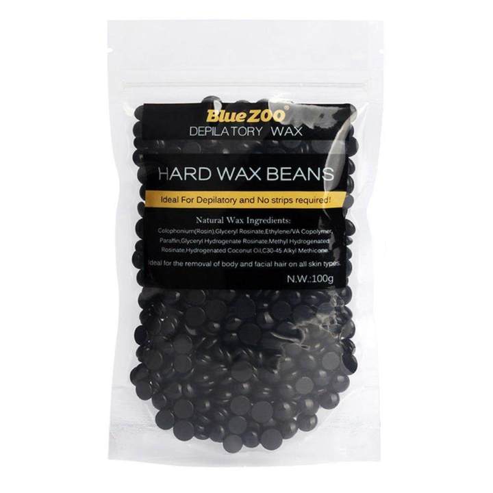 Hair Removal Hard Wax Beans Full Body Wax Bikini Wax For Depilatory On All Kinds Of Skin Types 100g )