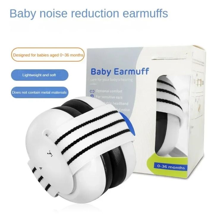 Baby%20Noise%20Cancelling%20Headphones%20Ear%20Protection%20Earmuffs%20For%20Infants%20with%20Elastic%20Headband%20Airplane%20Travel%20Baby%20Accessories%20-%20Image%202