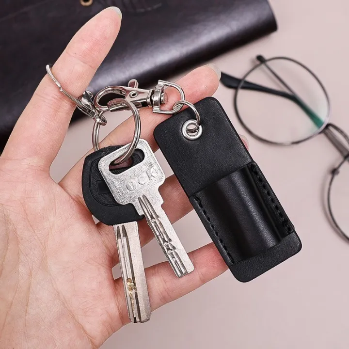 Portable%20-%20Lanyard%20Pen%20Holder%20Keychain%20-%20Faux%20PU%20Leather%20-%20Retro%20-%20Pen%20Protector%20Keyring%20-%20Business,%20Organizer%20Accessories%20Gift%20For%20Man%20-%20Anti-lost%20-%20Image%208
