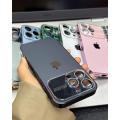For iPhone 11 Pro Max - AUTO FOCUS With Large Window in Machine Color With Electroplating Frame Phone Case. 