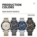 1pc New REWARD Mens Watch Waterproof Sport Wristwatch For Men Stainless Steel Business Quartz Watches Clock Gift For Father Birthday. 
