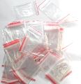Zipper poly bag (1.5" X 2.5")- 200 pcs.