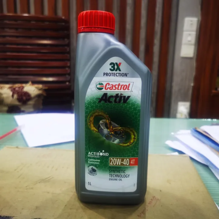 Castrol%20Activ%203X%20Protection%20Synthetic%20Technology%20Engine%20Oil%2020W%2040%20(1%20Liter)%20-%20Image%206