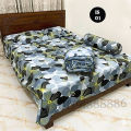 Comforter for heavy Winter King size 5 pieces cxcclusive combo set comforter pillow cover bedsheet 1.