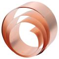 Ultra-thin Copper Sheet Roll Durable Double Sided 50 x 1000mm Red Copper Strip Metal Foil Plate Avoid Voltage and Current.