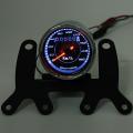 Motorcycle Dual Odometer + Speedometer Gauge LED Backlight Meter km/h Universal.