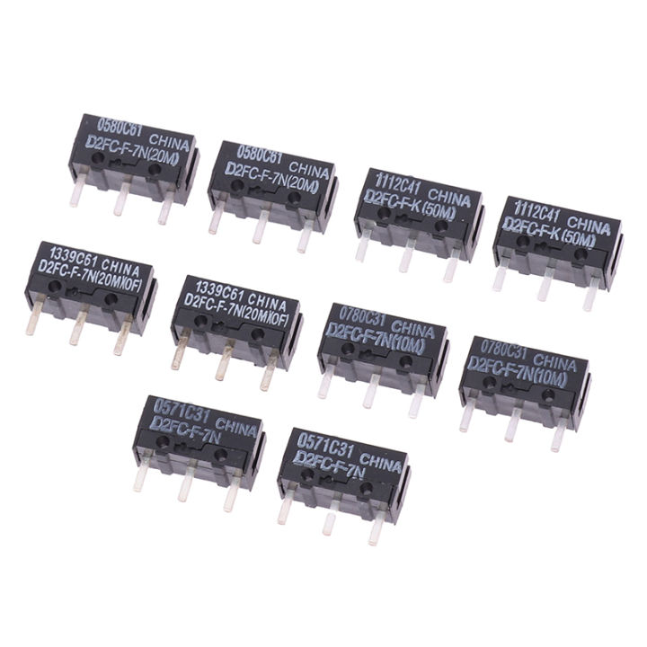 JEMITA 5PCS/LOT Mouse Micro Switch D2FC-F-7N Mouse Button
