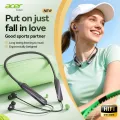 [Acer Official Genuine] TWS Wireless Earbuds, earphone  headphone Deep Bass Stereo, Ultra-Long Battery Life for Sports And Running, In-Ear Design with Noise Cancellation And Low Latency Gaming Mode, HIFI Sound, Lightweight Touch Control. 