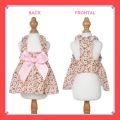 VibeVendor Dog Dress Puppy Summer Princess Dress S-xl.