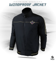 Shohure Black color Double part air proof jacket. 