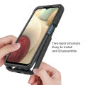 【Pioneer Gong】Hybrid Dual Layer Armor Case For Samsung Galaxy A12 5G Cases A22 A42 Shockproof Bumper Crystal Clear Protective Cover M32 Funda. 