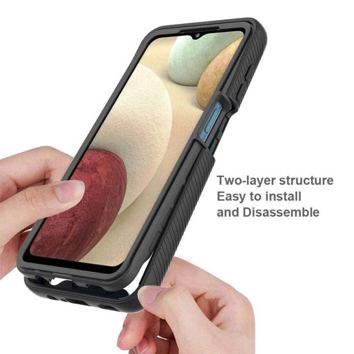 %E3%80%90Pioneer%20Gong%E3%80%91Hybrid%20Dual%20Layer%20Armor%20Case%20For%20Samsung%20Galaxy%20A12%205G%20Cases%20A22%20A42%20Shockproof%20Bumper%20Crystal%20Clear%20Protective%20Cover%20M32%20Funda%20-%20Image%204