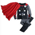 Avengers Superhero Pajamas for Kids Spiderman Iron Man Nightwear Suit Boys Children Long Sleeve Christmas Costume Sleepwear KEEMEEUYZO. 