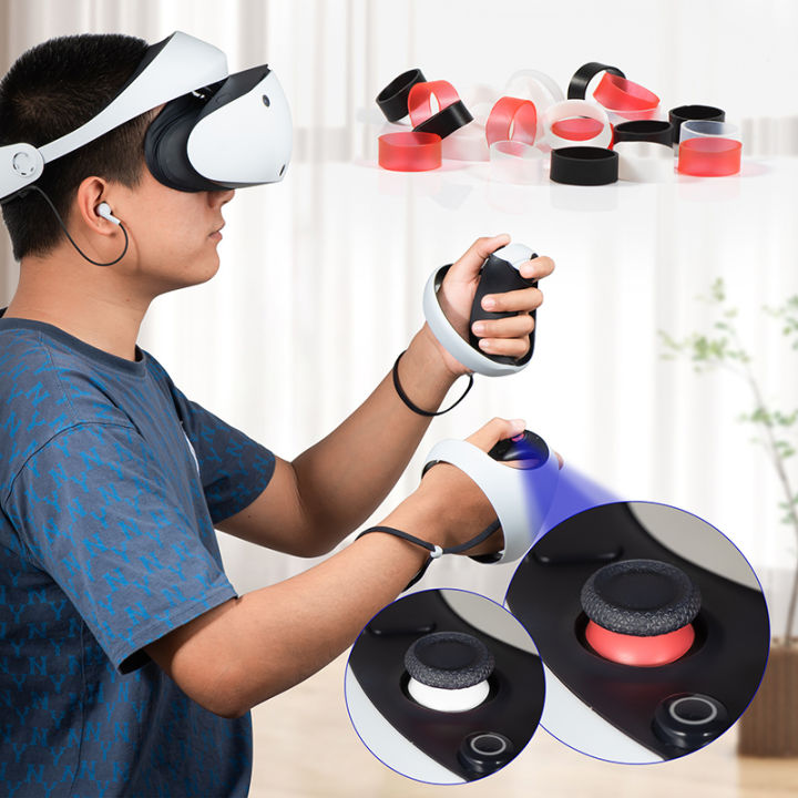 12PCS%20Gamepad%20Silicone%20Ring%20Protector%20Joystick%20Cycle%20Cover%20Elastic%20Protective%20Rocker%20Rubber%20Ring%20For%20PS5/%20PS4/%20Switch%20PRO%20Hudduo%20-%20Image%203