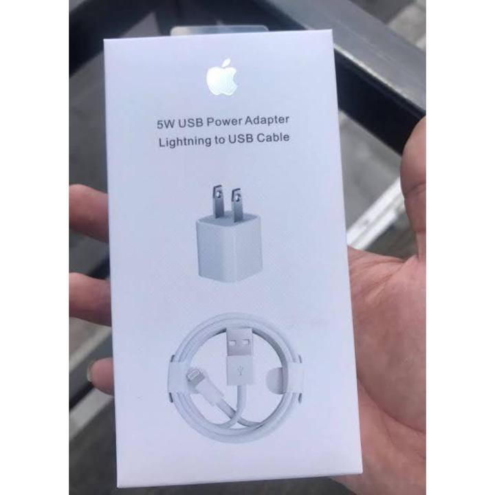 for iphone 5 watt charger (adapter with cable ) for iphone all model