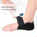 1-3cm Invisible Height Increase Silicone Socks Gel Heel Pad Orthopedic Arch Support Heel Cushion Soles Insole Foot Unisex. 