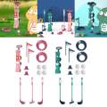 Preschool Early Educational Children Golf Training Mini Golf Clubs Set and Girls. 