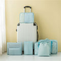 Travel storage bag, luggage storage bag 7-piece set, travel organizer bag, clothing storage bag set 7-piece set. 