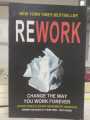 Rework by David Heinemeier Hansson and Jason Fried - Premium Quality - Paperback. 