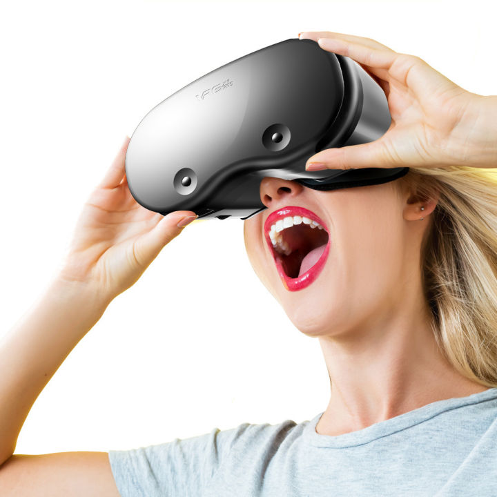 Cross-border VRGPRO X7 mobile phone VR glasses blue light eye protection virtual reality helmet 3D magic mirror gift 7-inch large screen