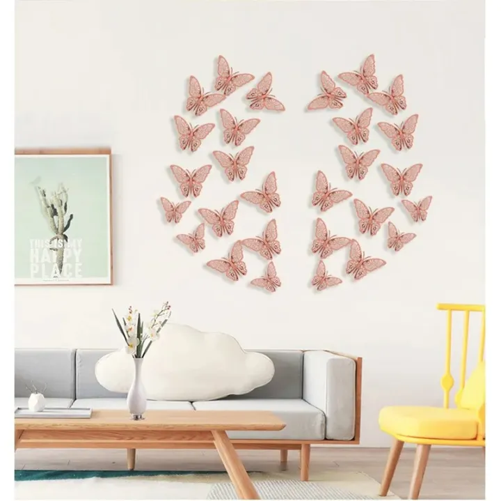 Butterfly%20Wall%20Sticker%20Art%20Decal%20Room%20Party%20Wedding%20Decoration%2012pcs%20-%20Image%205