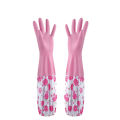 Dishwashing Gloves Dishwashing Gloves Winter Drawstring Fleece Warm Kitchen Household Household Household Household Fleece Lined Dish Washing Gloves. 