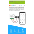 Tuya WiFi Smart Meter Digital Energy Meter Smart Energy Meter 80A Current Transformer Solar PV Production Consumption Monitor.